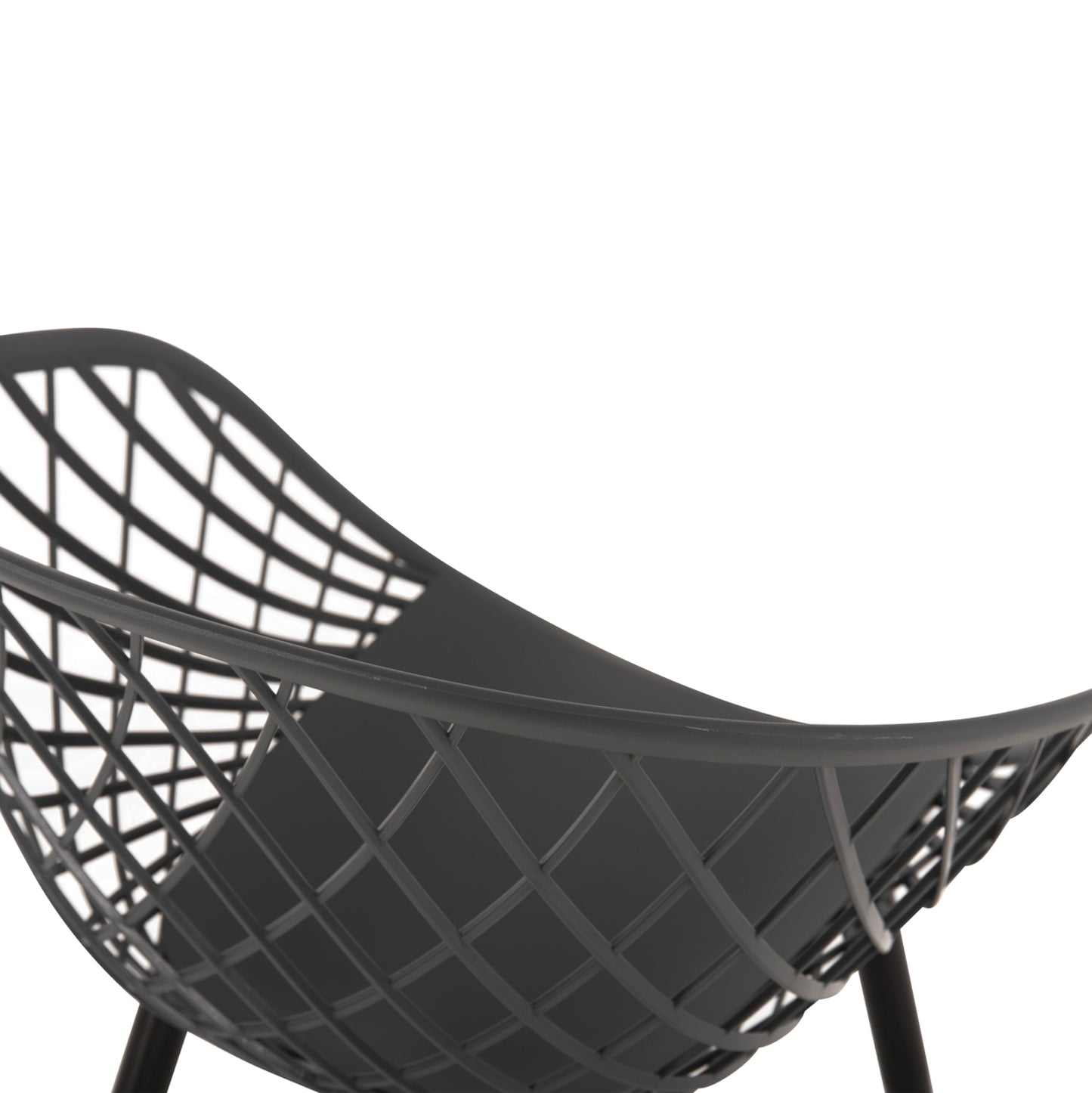 Стилен Стол Ариадна с Метални Ноги и Комфорт 63x56x80Hcm
