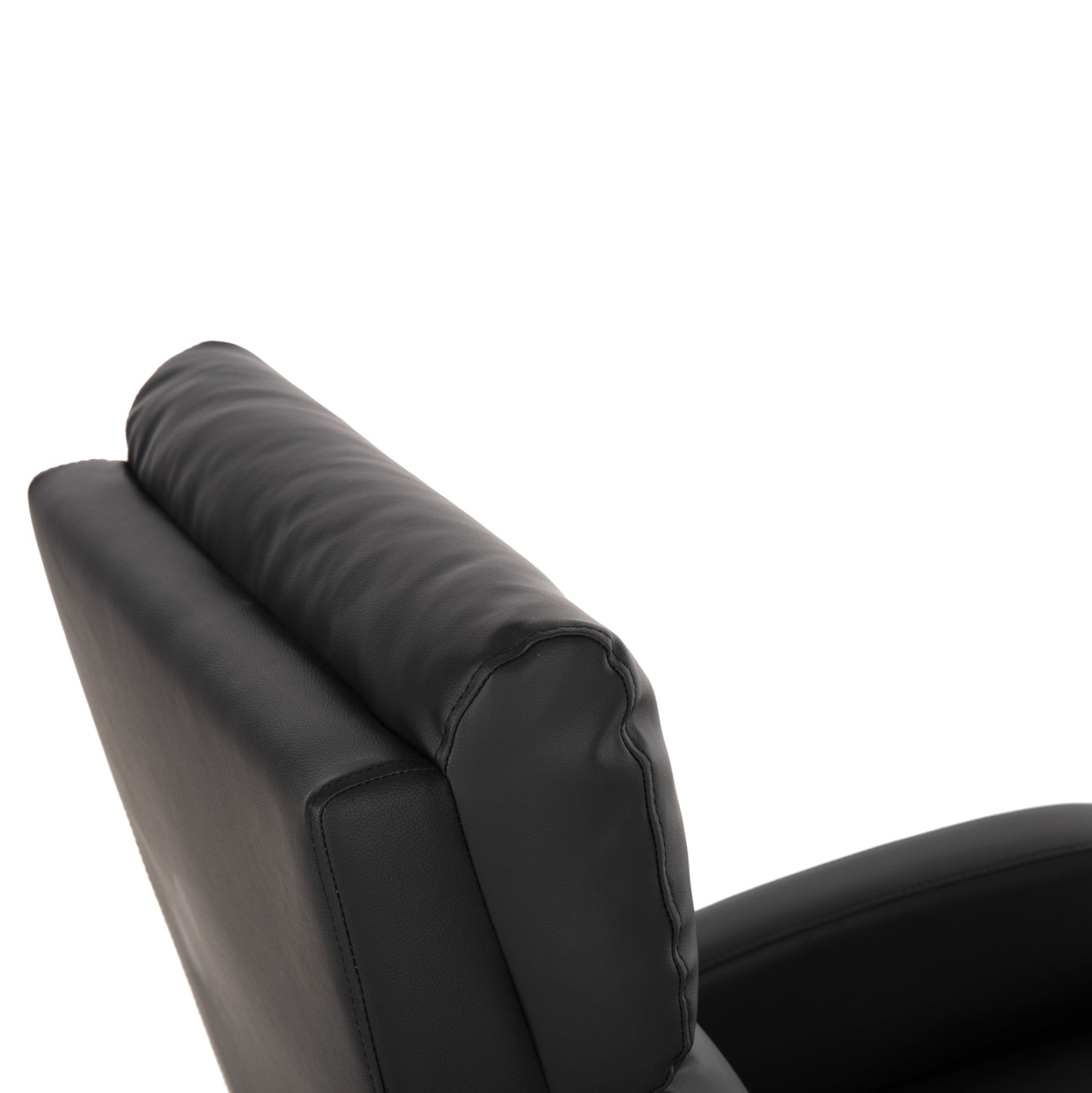 Кресло Relax Hiber с Черен PU за Удобство и Релаксация
