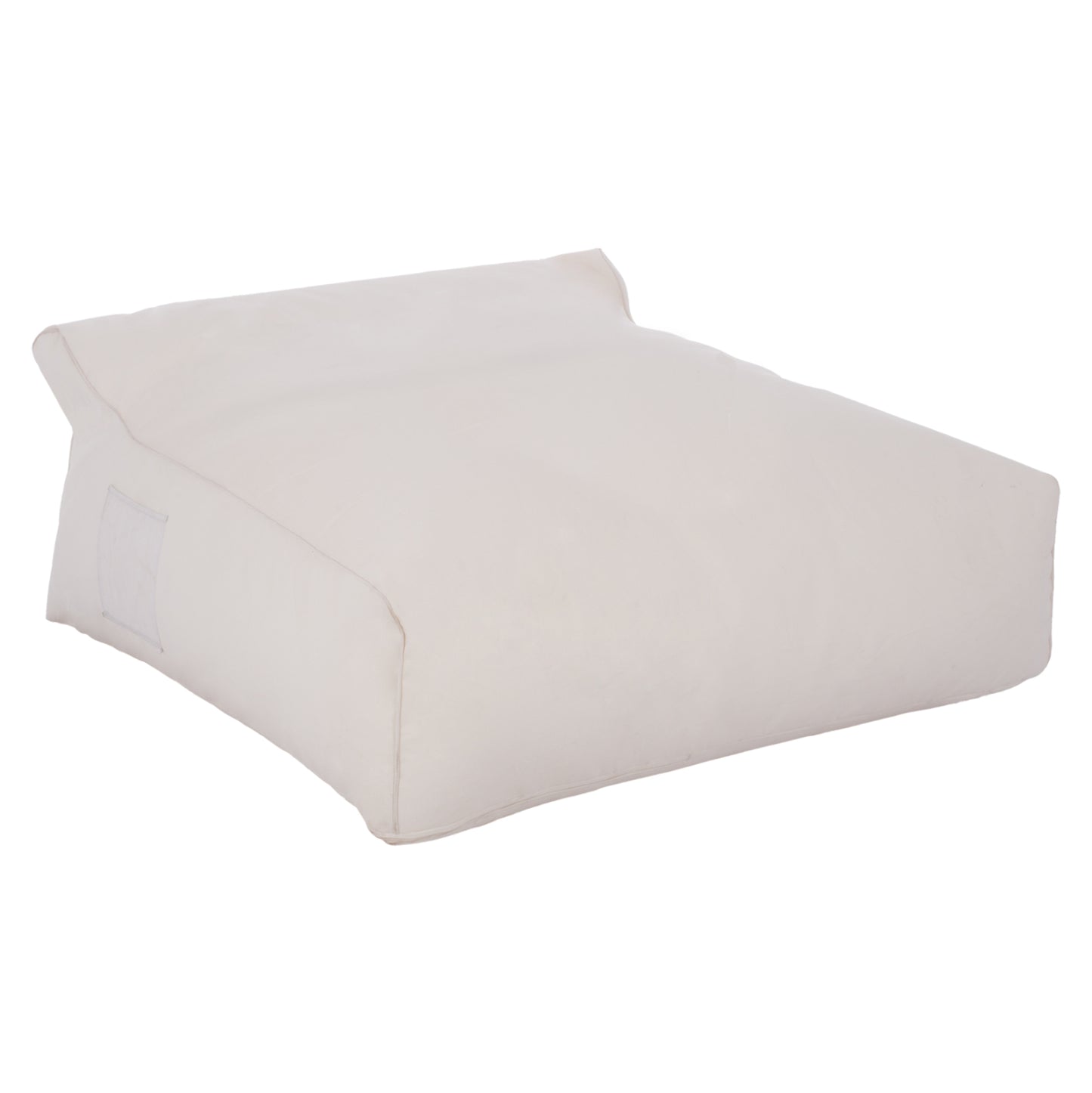 ΠΟΥΦ YAMIN 2ΑΤΟΜΩΝ ΜΕ TEXTILENE 600gr/m2 2X1 ΛΕΥΚΟ HM5773.11 140x140x40-60Υεκ. image 1