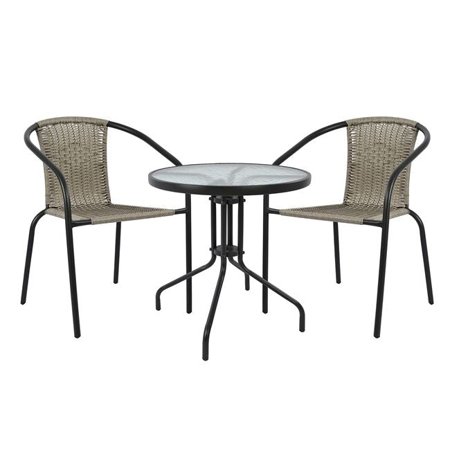 Set Dining Table 3 pieces Chairs & Table HM5178.01 image 1