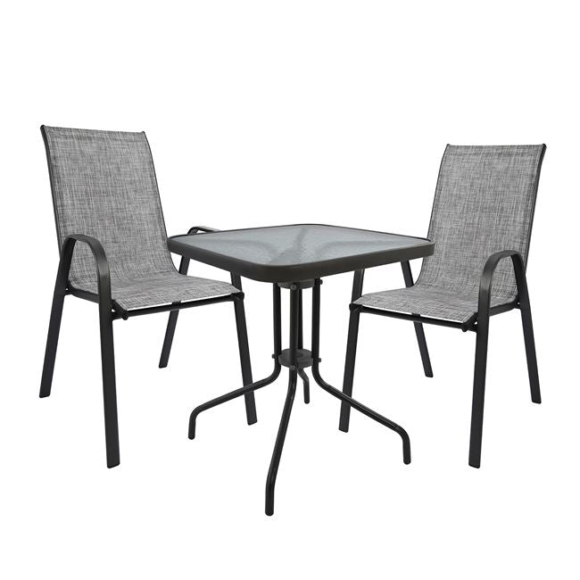 Set Dining Table 3 pieces and 2 chairs & 1 Table HM5183.01 image 1