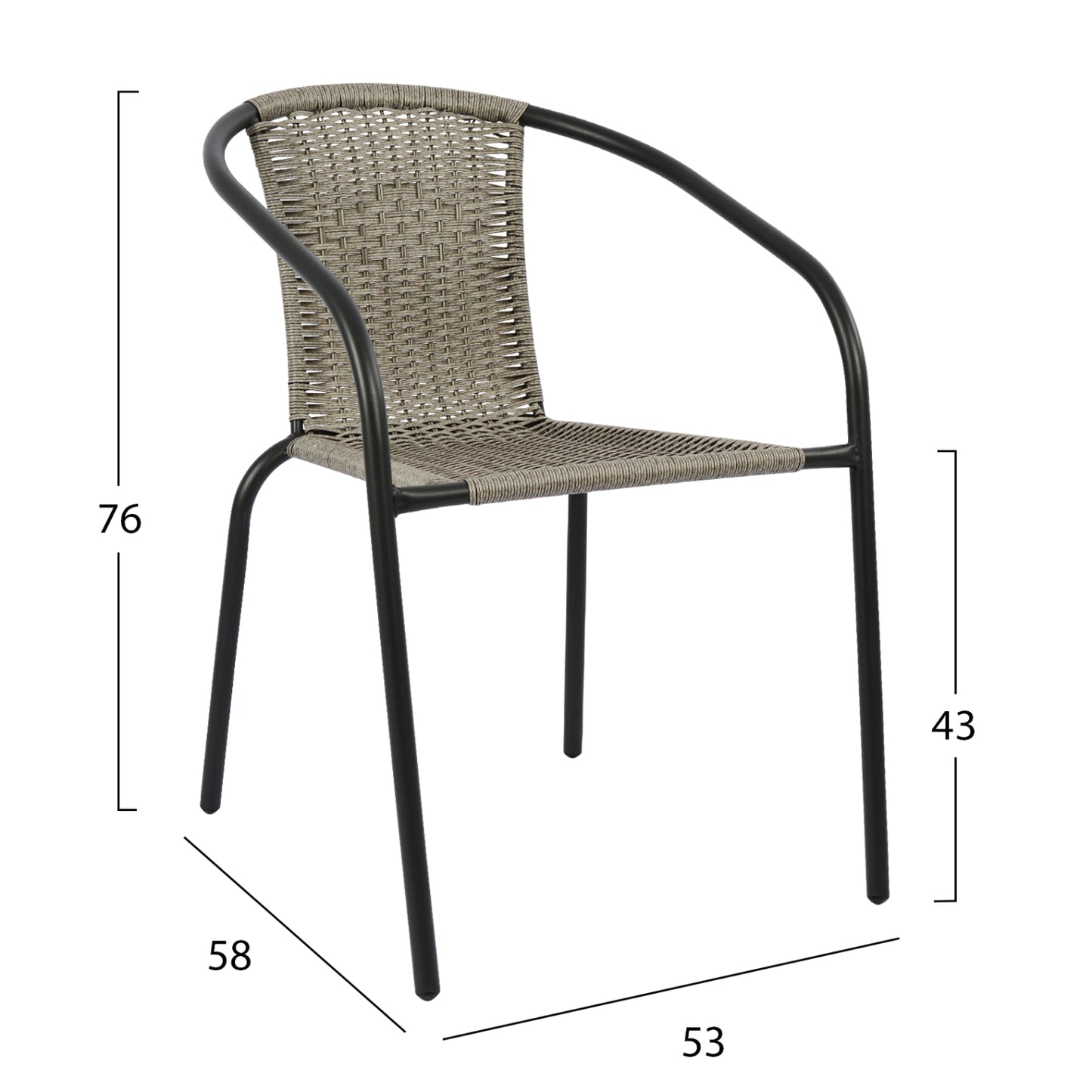 Set Dining Table 5 pieces with chairs & Table HM5189.02
