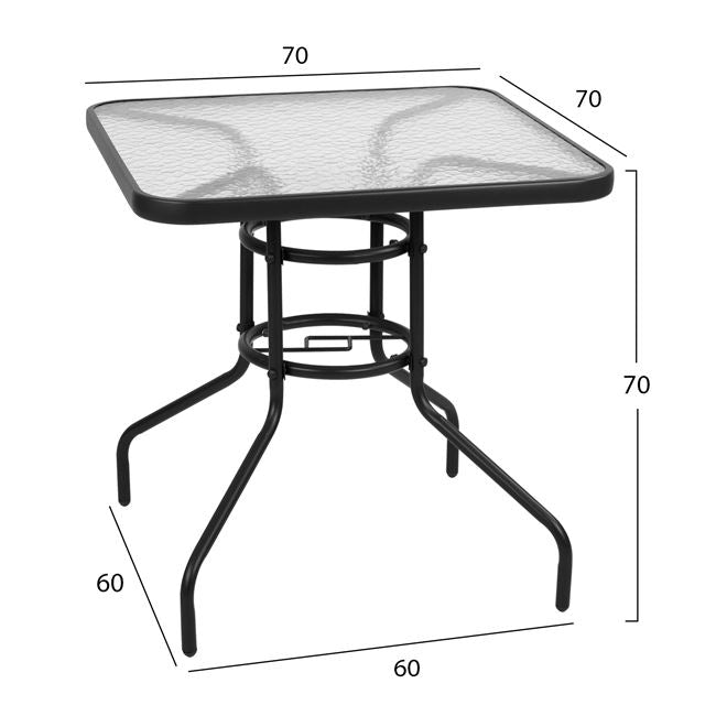 Set Dining table 3 pieces with 2 chairs & 1 Table HM5185.01