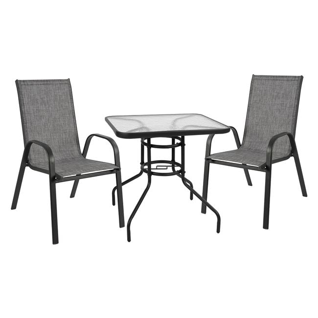 Set Dining table 3 pieces with 2 chairs & 1 Table HM5185.01 image 1
