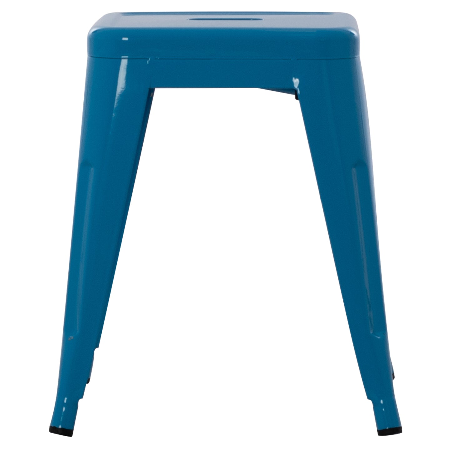 STOOL MELITA HM0096.48 METAL IN BLUE COLOR 37x37x45Hcm.