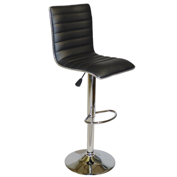 Bar Stool Nexus with gas lift & black PU HM209.01 image 1