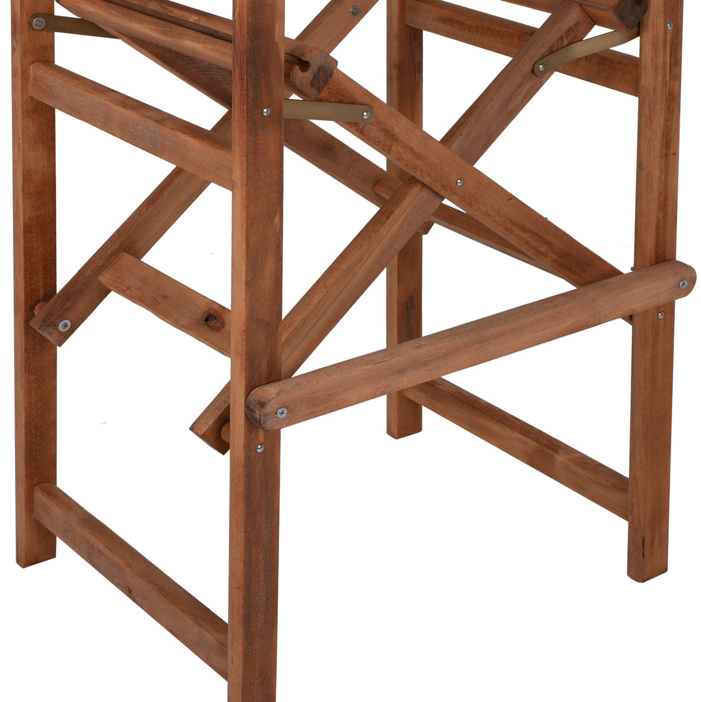 DIRECTOR'S BAR STOOL PALMER IN WALNUT-IMPREGNATED FRAME ONLY HM5578.01 57x57x117Hcm