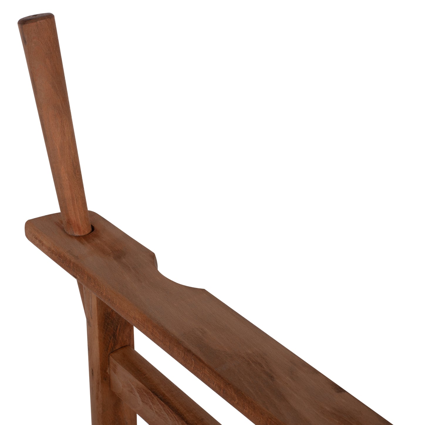 DIRECTOR'S BAR STOOL PALMER IN WALNUT-IMPREGNATED FRAME ONLY HM5578.01 57x57x117Hcm
