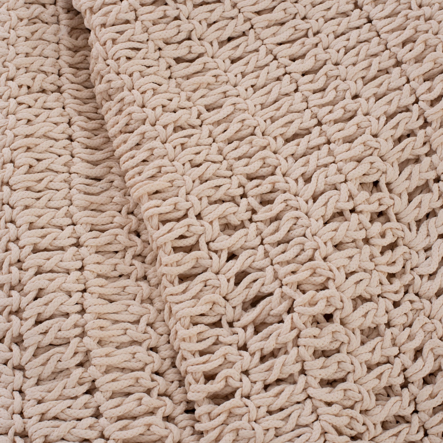 MACRAME SUNSHADE HM5780, BEIGE COLOR, 300X300CM