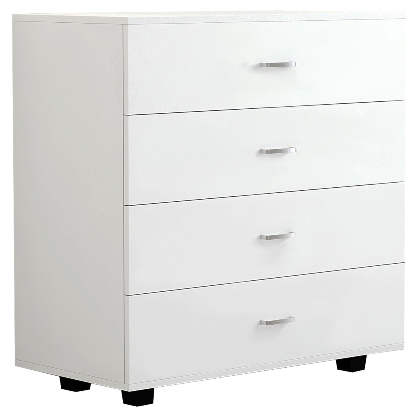 HM8996.03 4-drawer cabinet THORG, white, melamine, 80x40x83H image 1