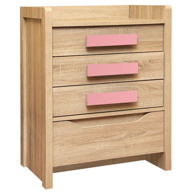 Drawer Playroom Sonama-Pink HM10217.03 63Χ40Χ80cm image 1