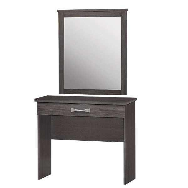 Dressing Table with drawer 80x40x76 & mirro Zebrano 72x90 HM10157 image 1
