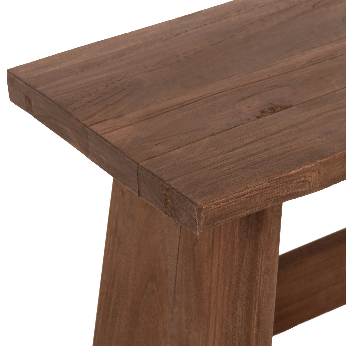 Масичка/Стол от Смесено Дърво с Натурални Цветове 40x25x29,5Hcm