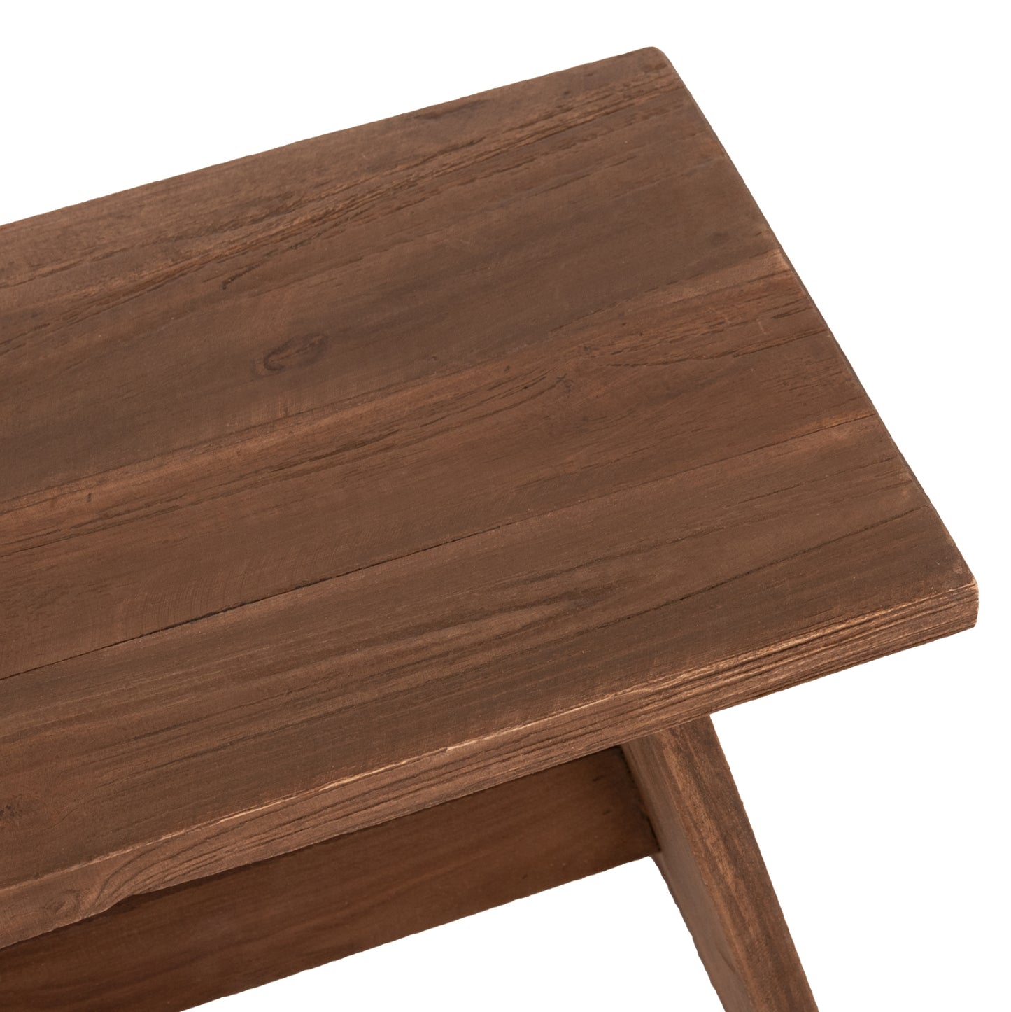 Масичка/Стол от Смесено Дърво с Натурални Цветове 40x25x29,5Hcm