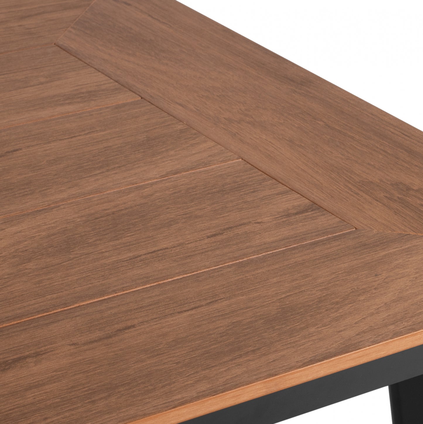 Aluminum Table with polywood HM5563.02 Grey 80x80x72
