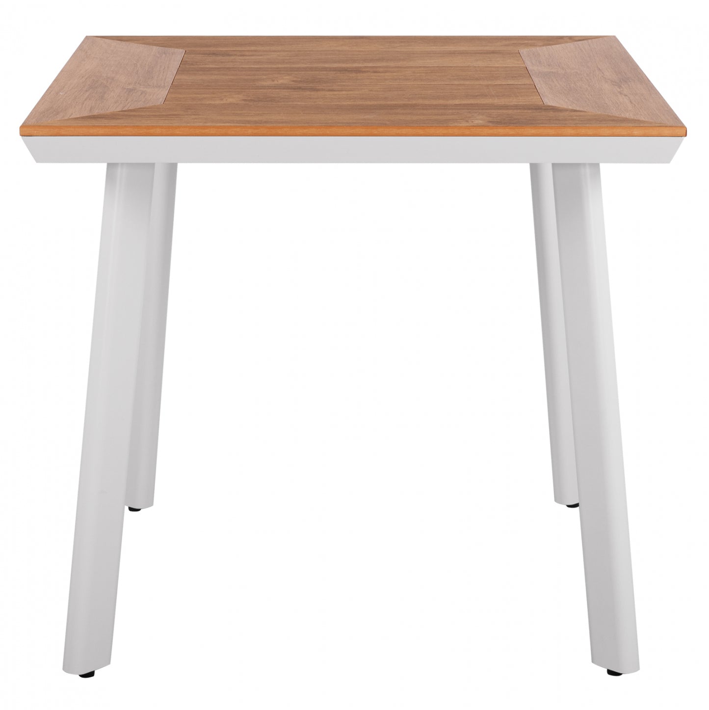 Aluminum Table with Polywood HM5563.01 White 80x80x72