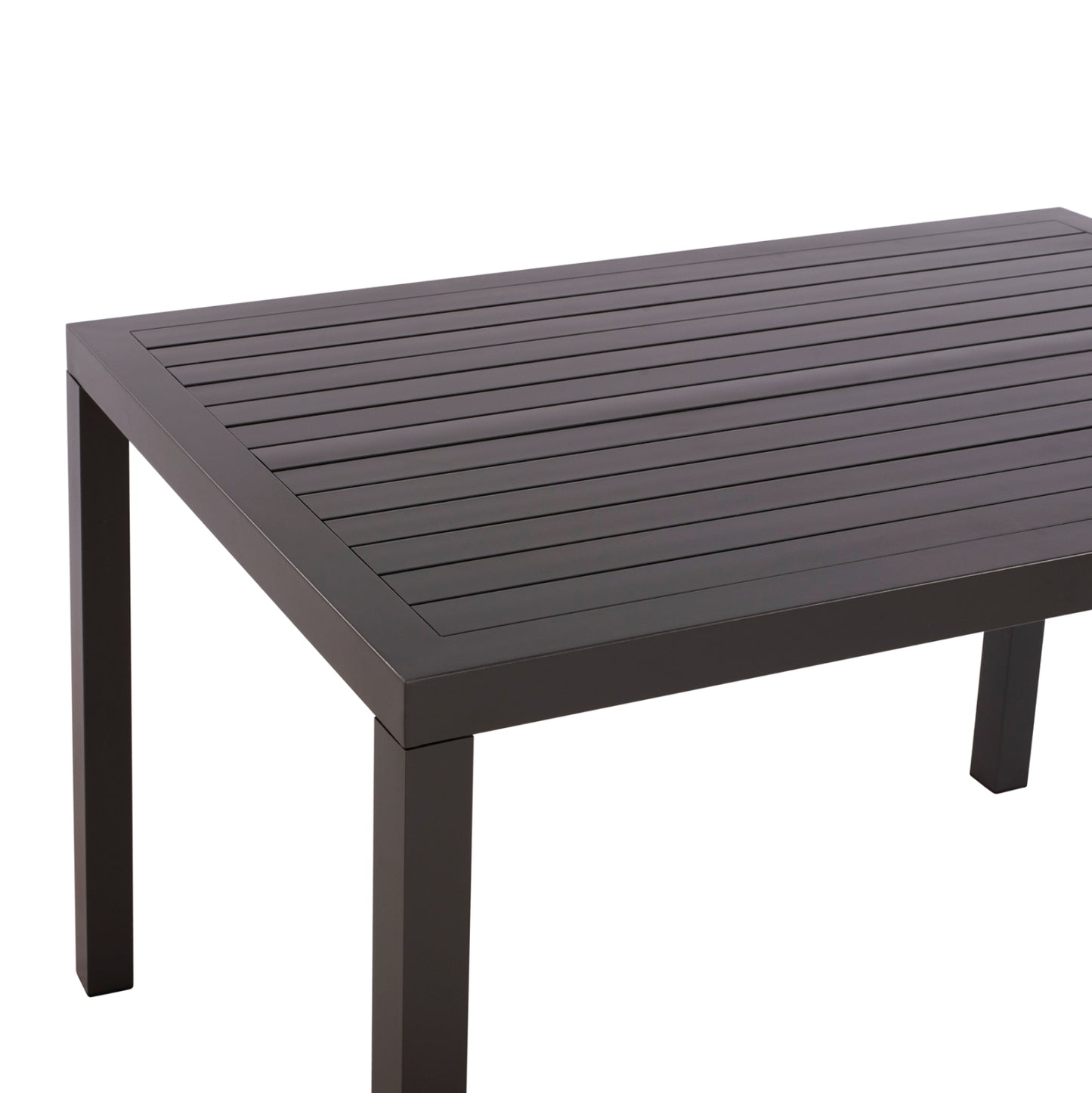 Aluminum Table 120x80 grey HM5570.02