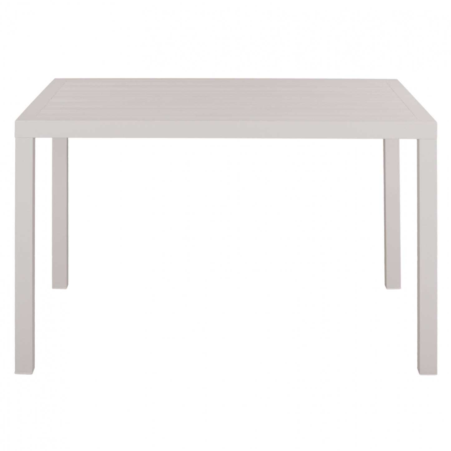 Aluminum Table 120x80 White HM5570.01
