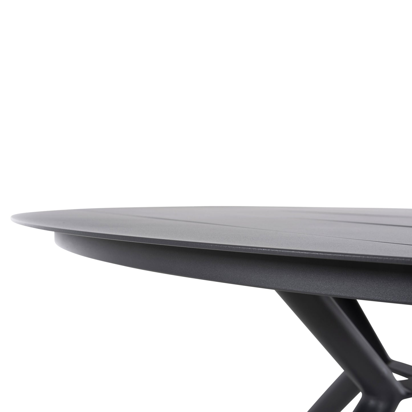 OUTDOOR TABLE ROUND HIGER HM6061.03 ANTHRACITE ALUMINUM Φ126Χ73Hcm.