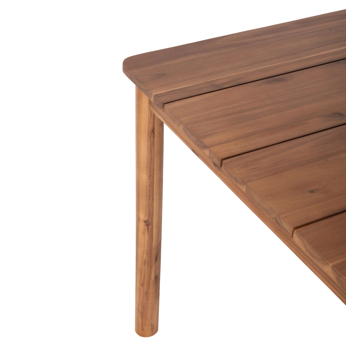 OUTDOOR DINING TABLE NAVANT HM6136 SOLID ACACIA WOOD-NATURAL COLOR 200x100x75Hcm.