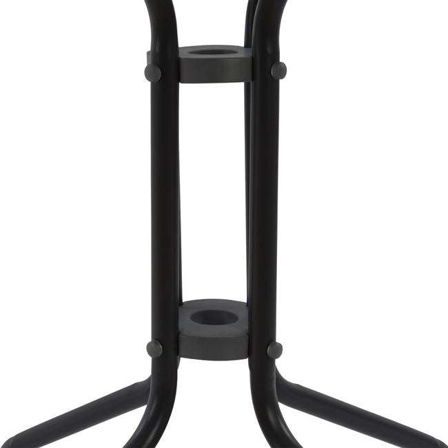 Table Figo metallic Grey 60x60x72 cm HM5035.01