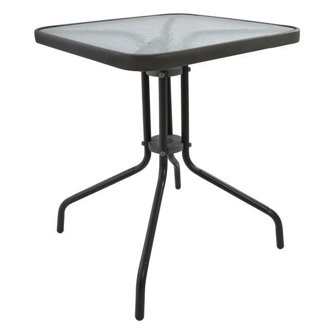 Table Figo metallic Grey 60x60x72 cm HM5035.01 image 1