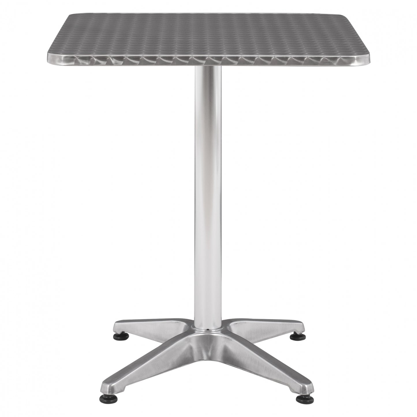 Rectangular Table Frodo Aluminum 60x60x72Η cm 4legs HM5016