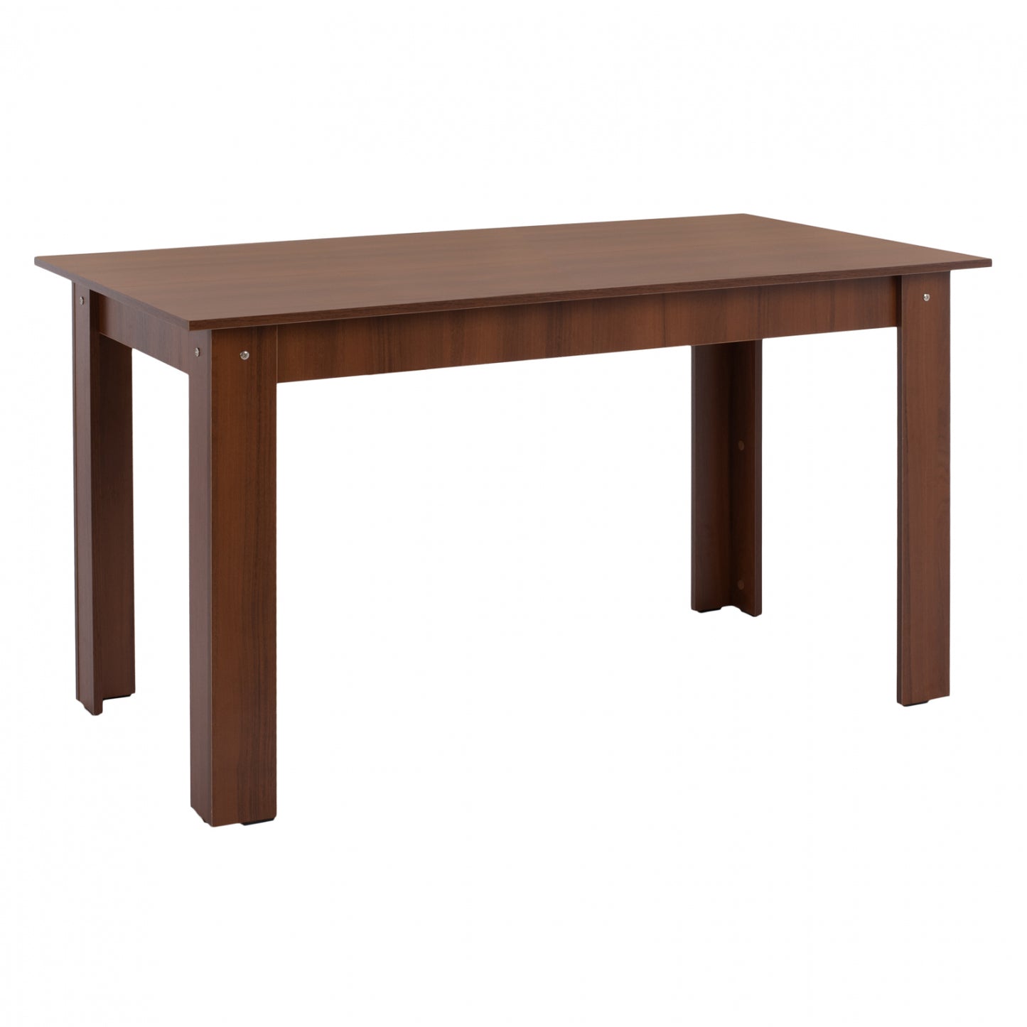KITCHEN TABLE KELVIN, WALNUT, ΗΜ2429.04, 140x80x77H cm. image 1