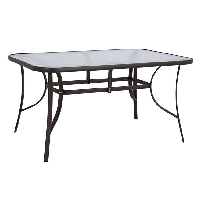 Table Metallic Brown 150X90Χ72 HM5145.02 image 1
