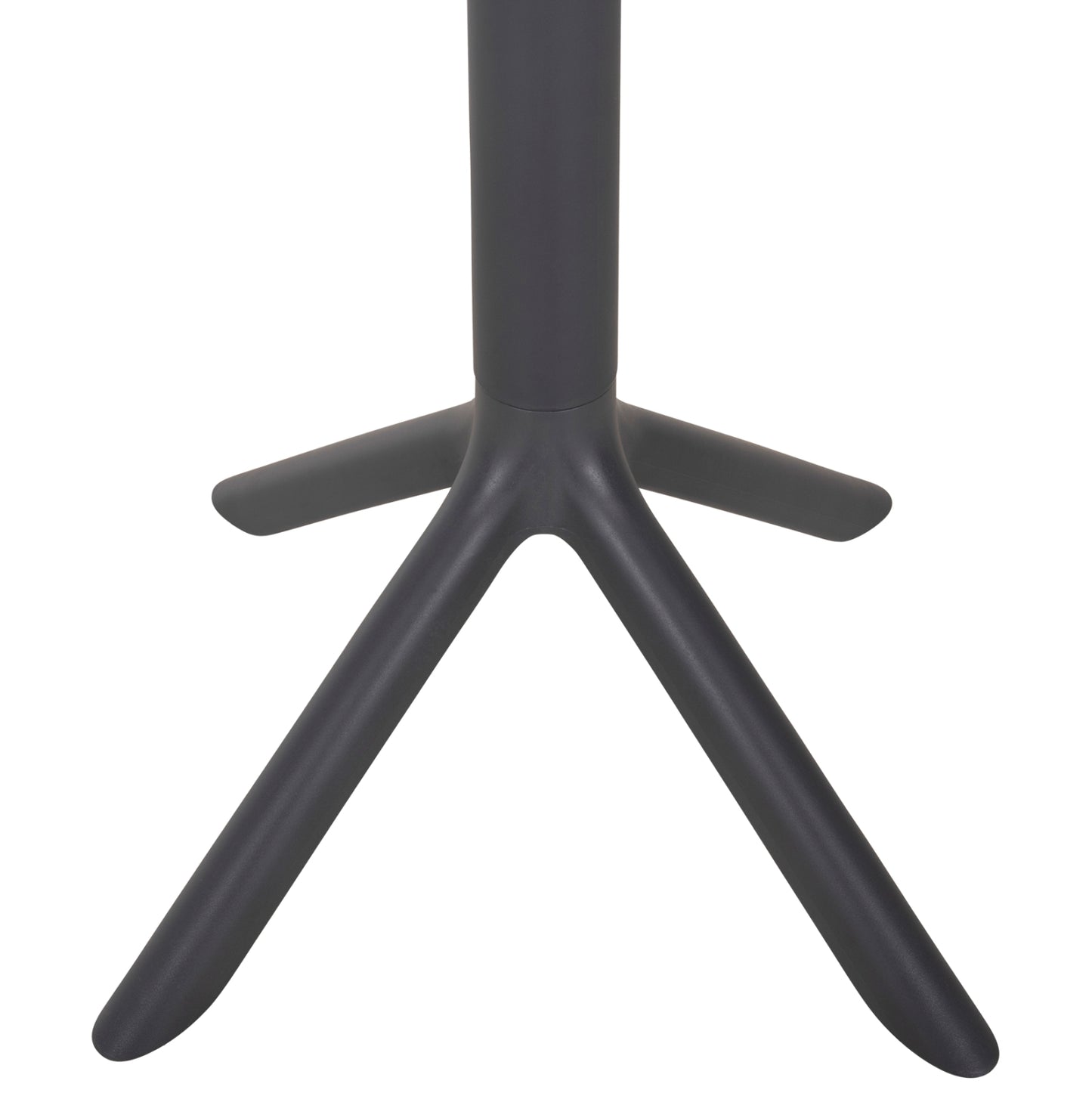 BAR TABLE ROUND TERRIN HM6126.20 POLYPROPYLENE GREY Φ60x106Hcm.