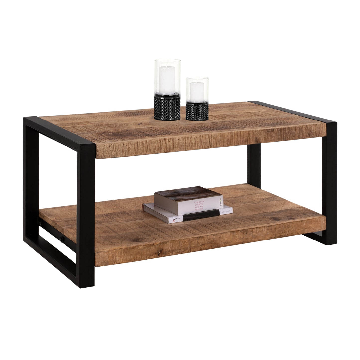 Coffee Table HM8486.11 from solid mango wood 100X45X45 image 1