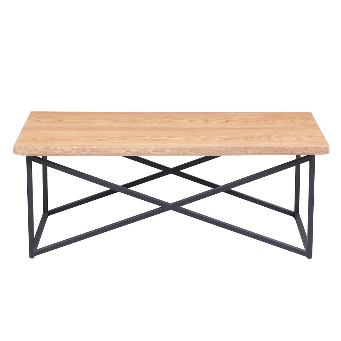 Дървен Кафеничка HM9469.01 в Естествен и Рустик Стил 120x60x45,5Hcm
