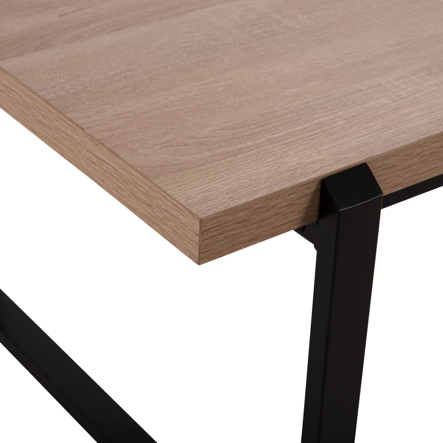 Кафе маса ШАБЕН с MDF плот и метална основа