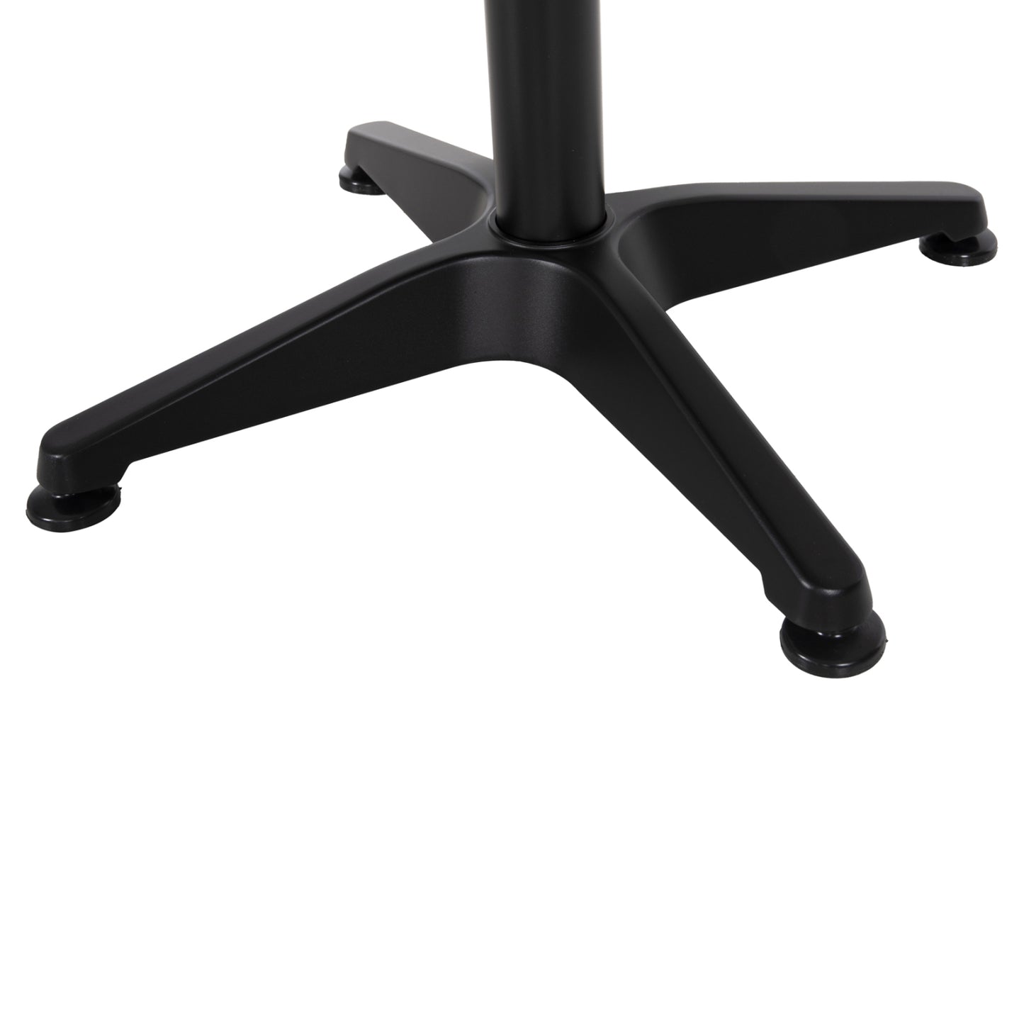 OUTDOOR ROUND TABLE GOSS HM5974.01 ALUMINUM IN BLACK Φ60x70Hcm.