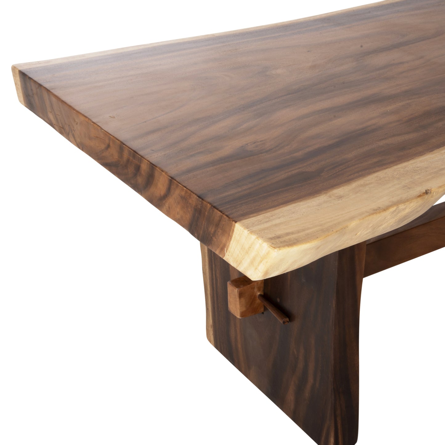 Трапезна Масa Ulyses от Солидно Дърво Суар 200X90X77Hcm