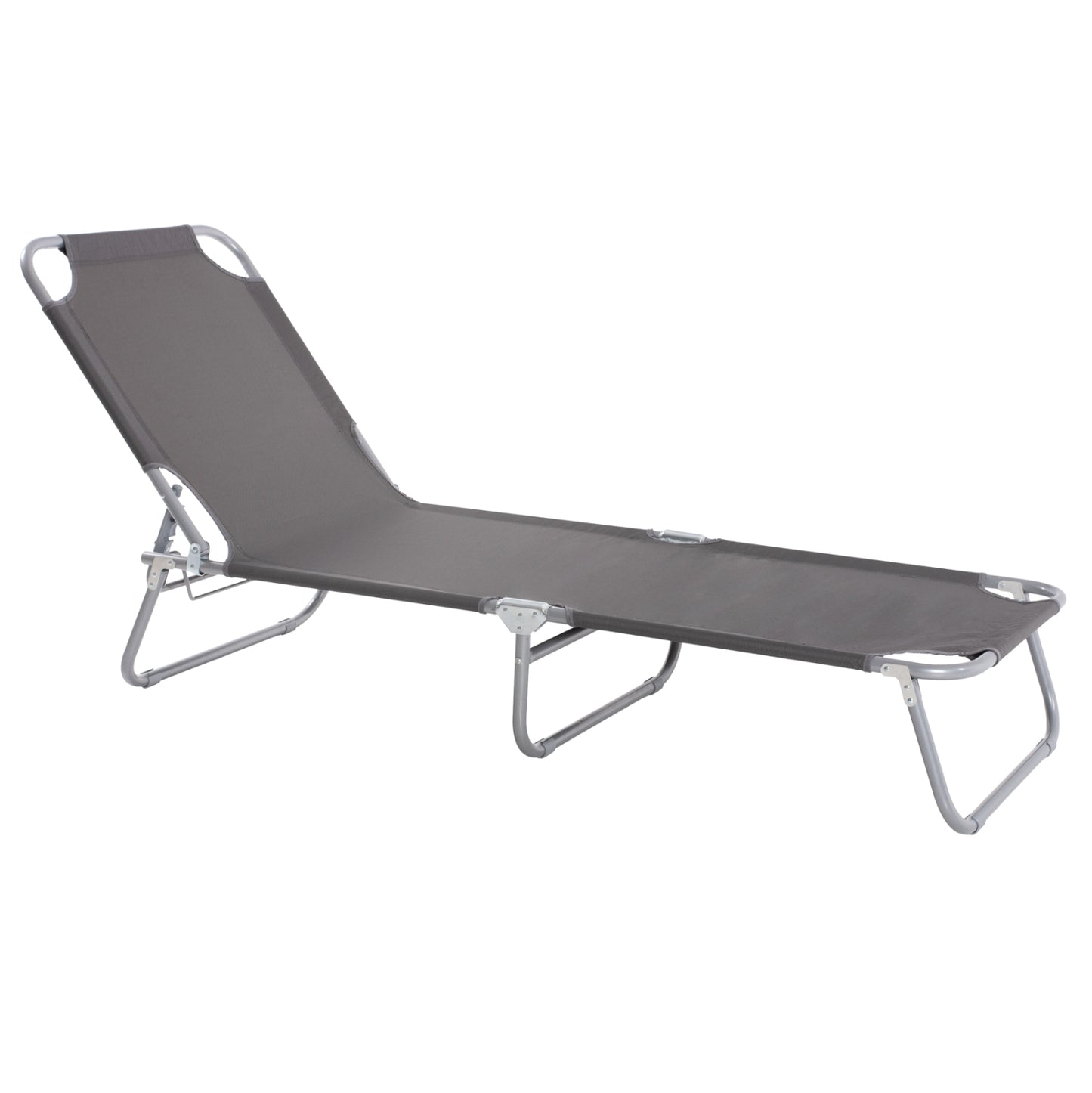 SUNBED HM5278.10 GREY METALLIC WITH GREY WATERPROOF FABRIC image 1