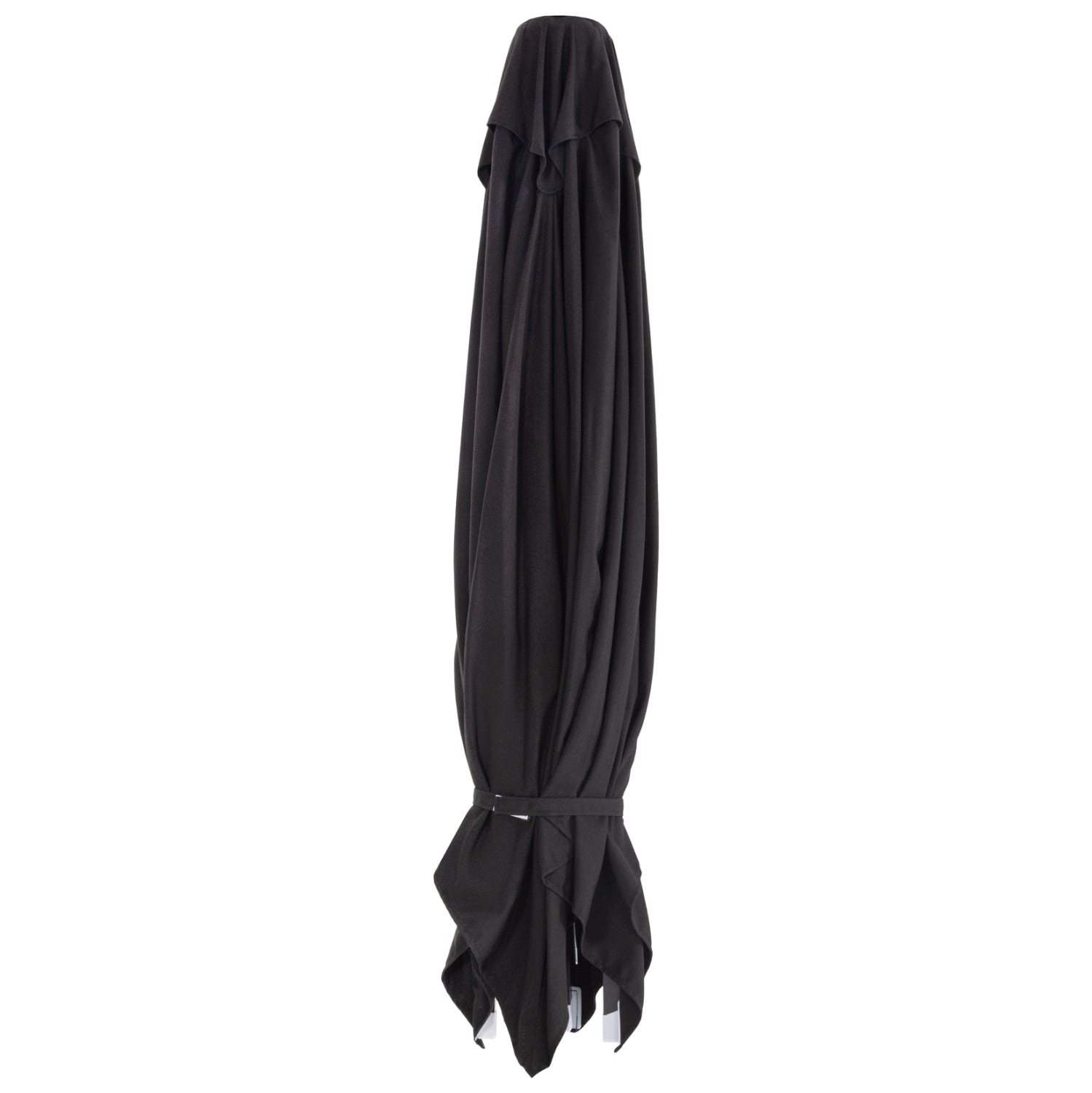 REPLACEMENT SHADE FOR UMBRELLA HM6013.03-BLACK POLYESTER- 220x220cm. image 1