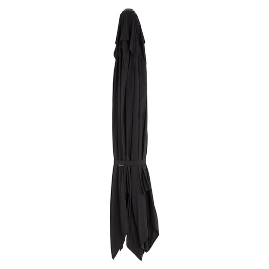 REPLACEMENT SHADE FOR UMBRELLA ΗΜ6025.03-BLACK POLYESTER- 300X300cm image 1