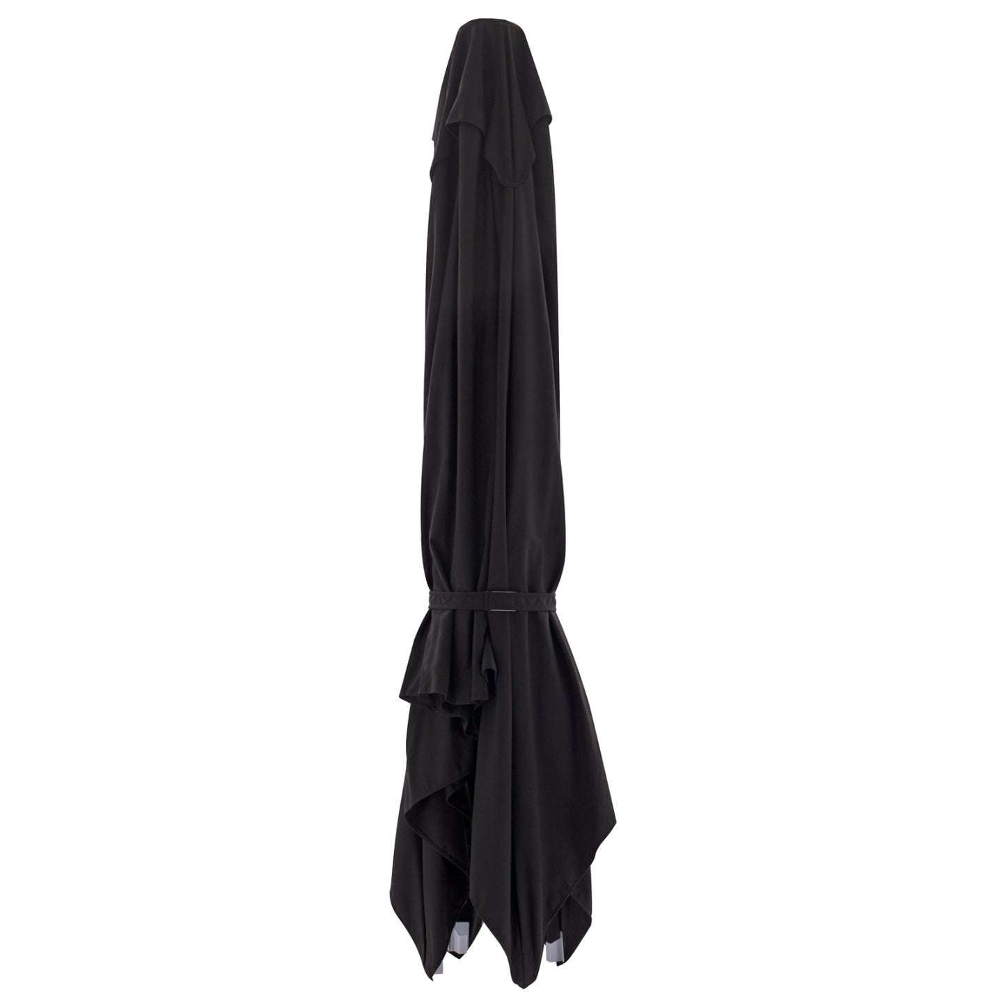 REPLACEMENT SHADE FOR UMBRELLA HM6026.03-BLACK POLYESTER- 3X3m image 1