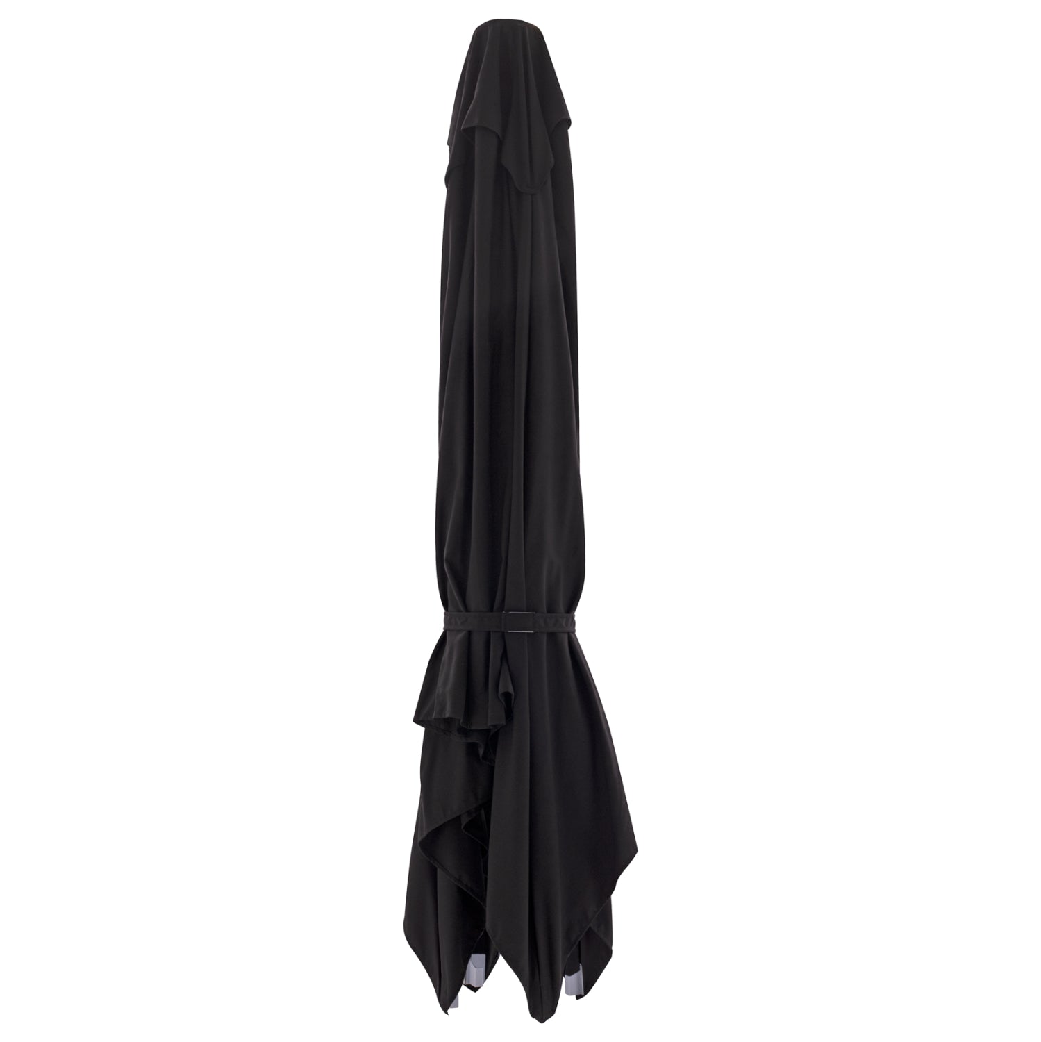 REPLACEMENT SHADE FOR UMBRELLA HM6026.03-BLACK POLYESTER- 3X3m image 1