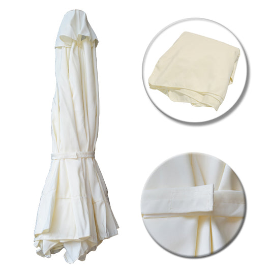 Replacement FABRIC FOR 6 BEAMS cream color for umbrella 2m HM6001 image 1