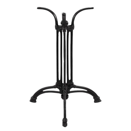 Base from cast iron HM445 3legs in black color 50x50x71 image 1