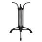 Base from cast iron HM445 3legs in black color 50x50x71 image 1