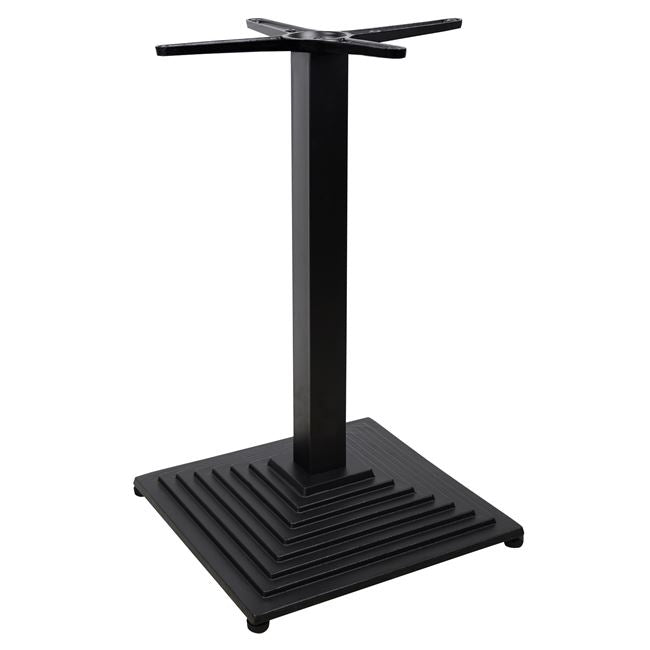 Cast Iron Base Black 45x45x72 Crossed 45x45 HM416 image 1