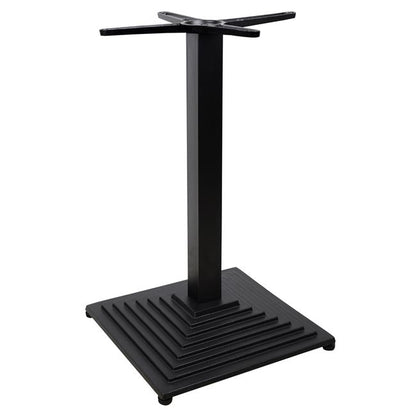 Cast Iron Base Black 45x45x72 Crossed 45x45 HM416 image 1