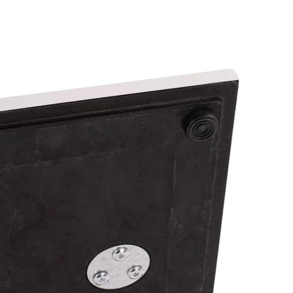 Base Metallic Double White Matte 40x70x72 with adjusters HM435.12