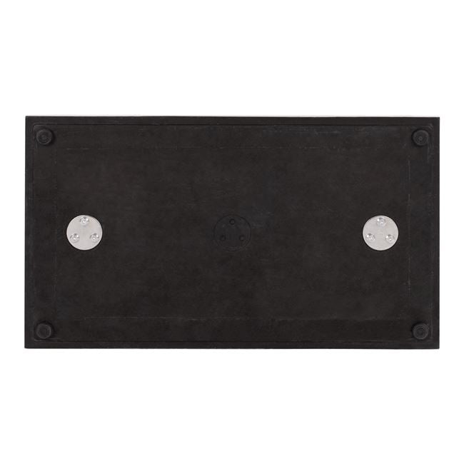 Base Metallic Double White Matte 40x70x72 with adjusters HM435.12