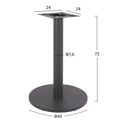 Base Metallic Grey '45x72 with adjusters HM419.20
