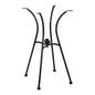 Metallic Base HM466 4legs in black color 50x50 cm. image 1