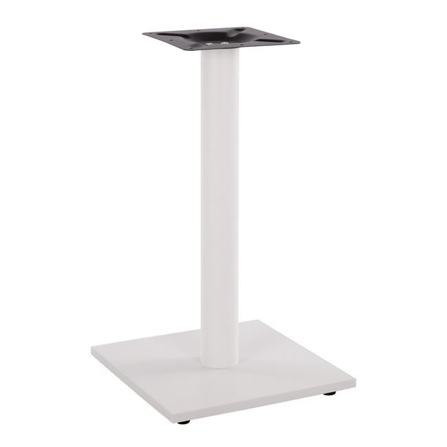 Base metallic White matte 40x40x72 with adjusters HM421.12 image 1